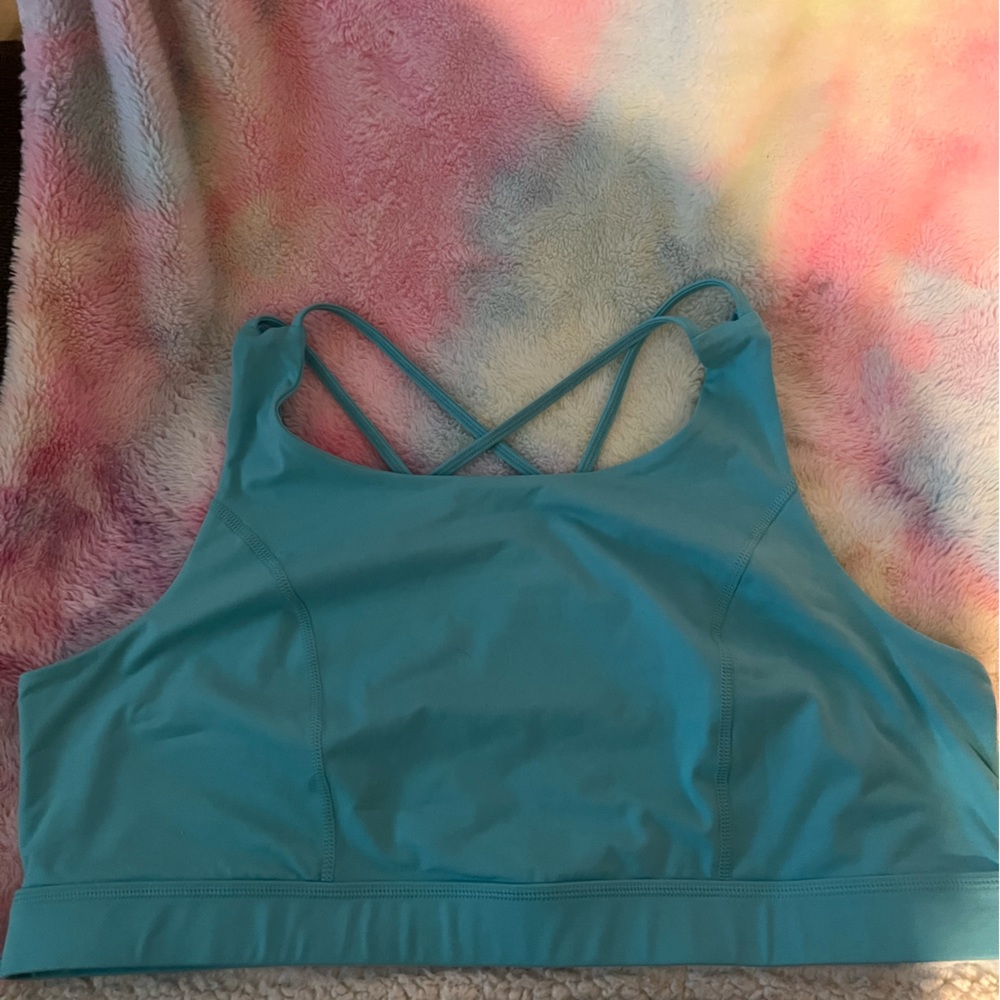 Torrid happy camper 4X active sports bra